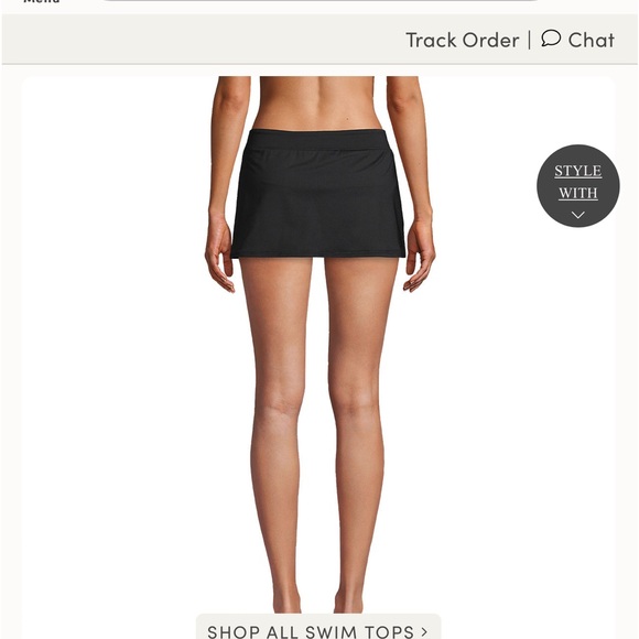 Women's Chlorine Resistant Swim Skirt Swim Bottoms - Picture 2 of 7